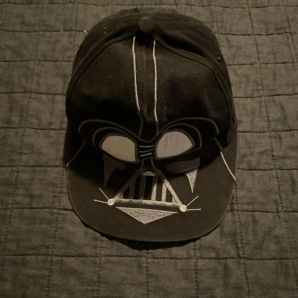 Disney Parks Star Wars Darth Vader Youth‎ Black Baseball Hat Adjustable Cap
